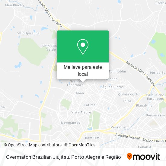 Overmatch Brazilian Jiujitsu mapa