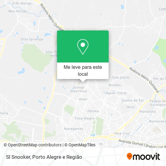 Sl Snooker mapa