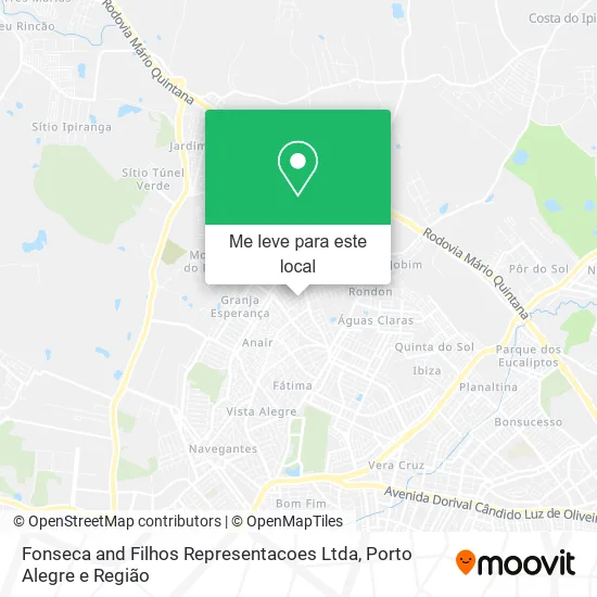 Fonseca and Filhos Representacoes Ltda mapa