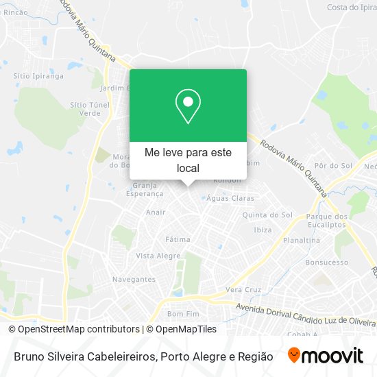 Bruno Silveira Cabeleireiros mapa