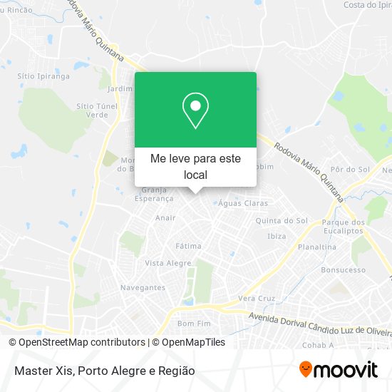 Master Xis mapa