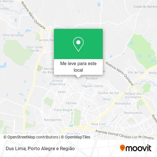 Dus Lima mapa