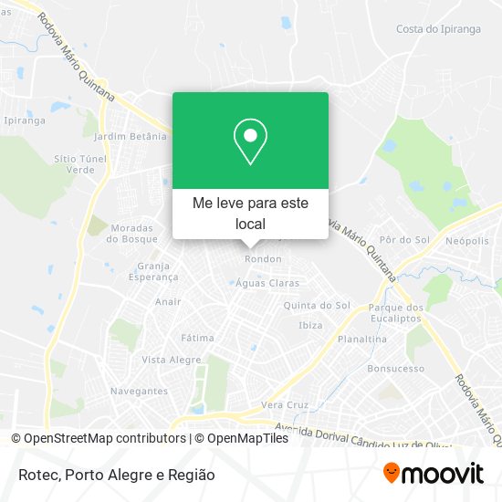 Rotec mapa