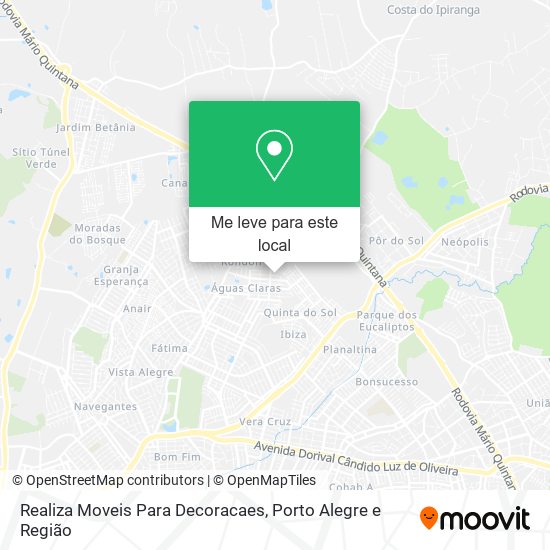 Realiza Moveis Para Decoracaes mapa