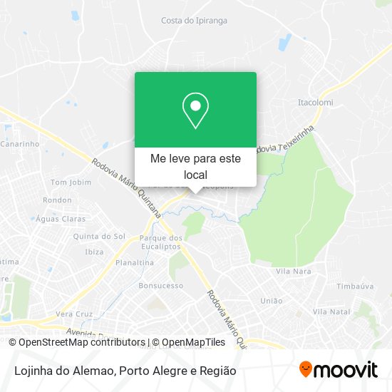 Lojinha do Alemao mapa