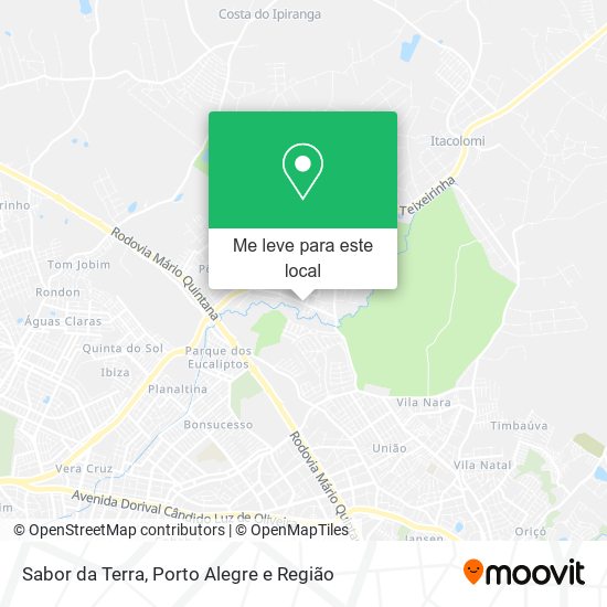 Sabor da Terra mapa
