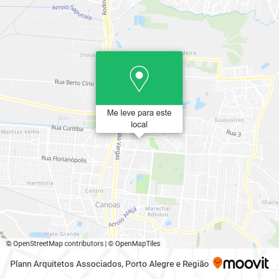 Plann Arquitetos Associados mapa