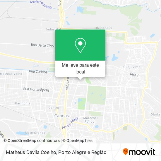 Matheus Davila Coelho mapa