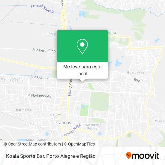 Koala Sports Bar mapa