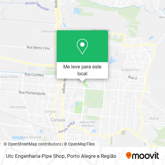 Utc Engenharia-Pipe Shop mapa