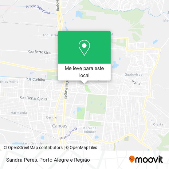 Sandra Peres mapa