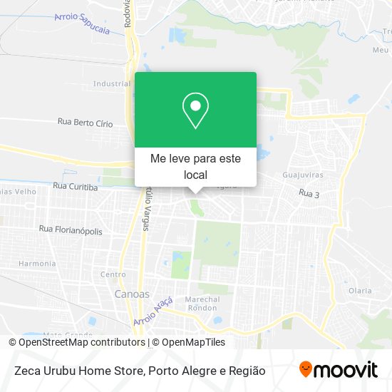 Zeca Urubu Home Store mapa