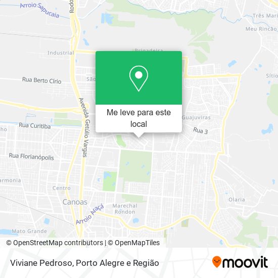 Viviane Pedroso mapa