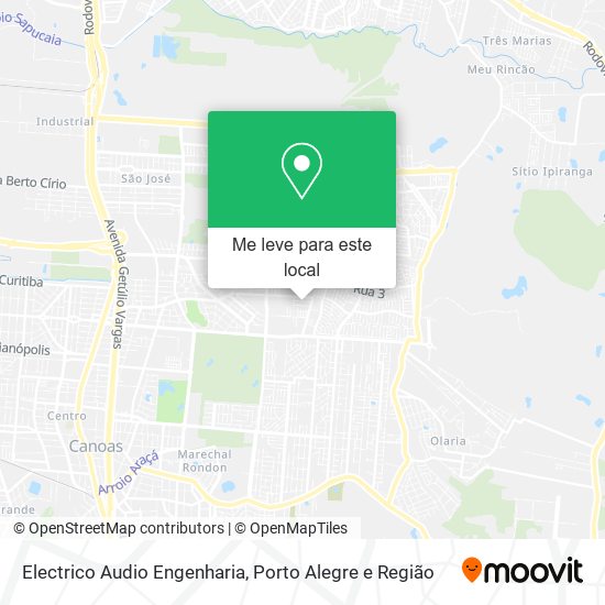 Electrico Audio Engenharia mapa