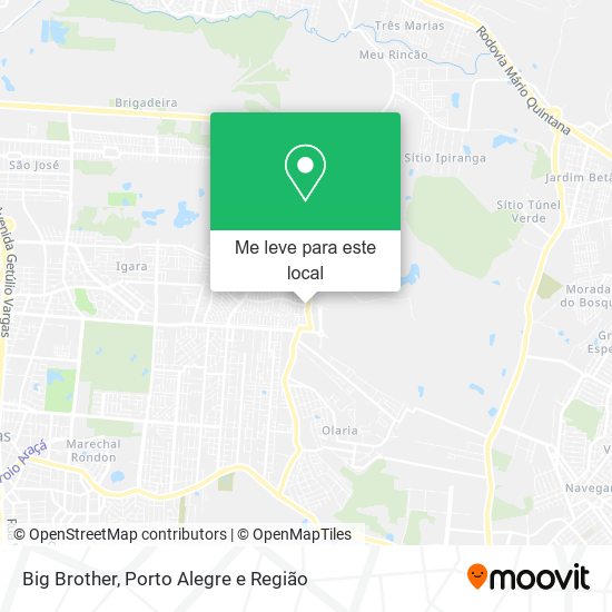 Big Brother mapa