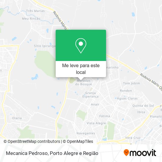 Mecanica Pedroso mapa