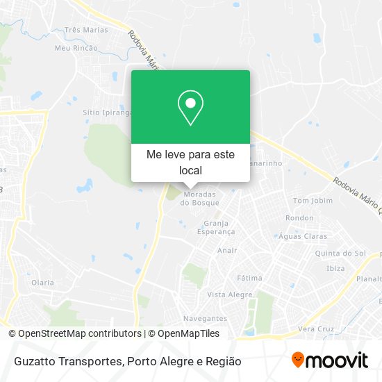 Guzatto Transportes mapa