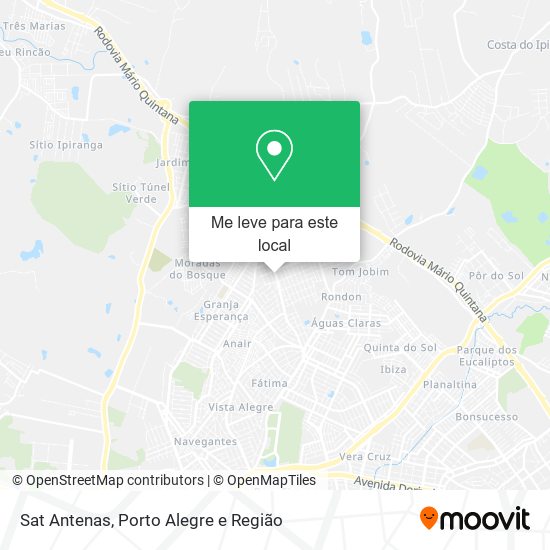 Sat Antenas mapa