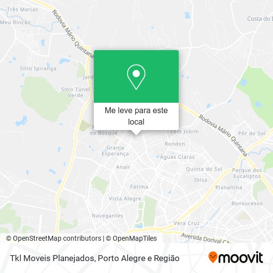 Tkl Moveis Planejados mapa