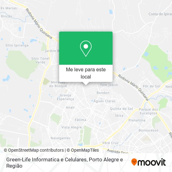 Green-Life Informatica e Celulares mapa