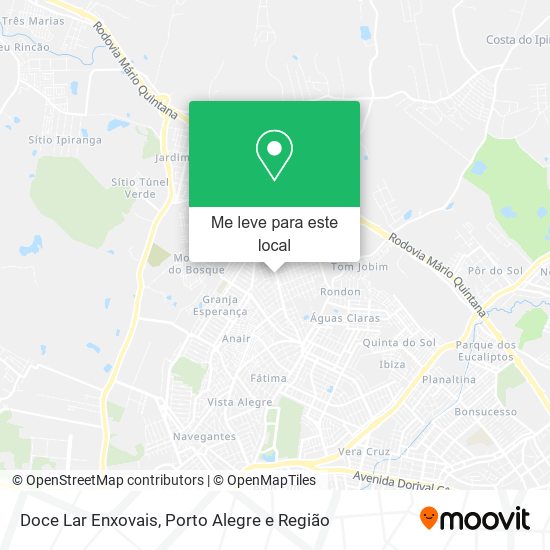 Doce Lar Enxovais mapa