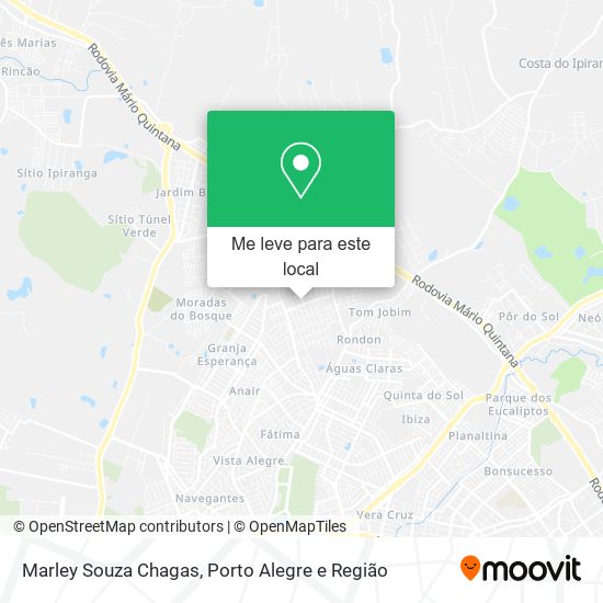 Marley Souza Chagas mapa