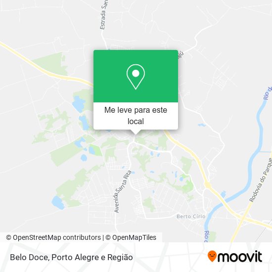 Belo Doce mapa