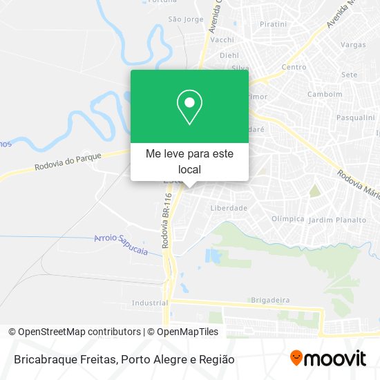 Bricabraque Freitas mapa