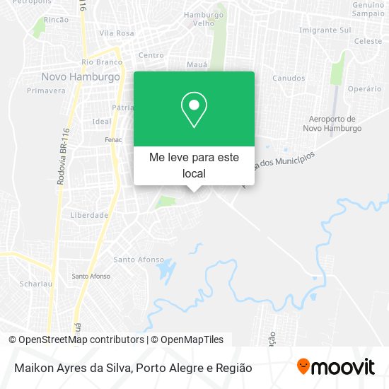Maikon Ayres da Silva mapa