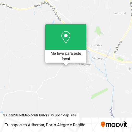 Transportes Adhemar mapa