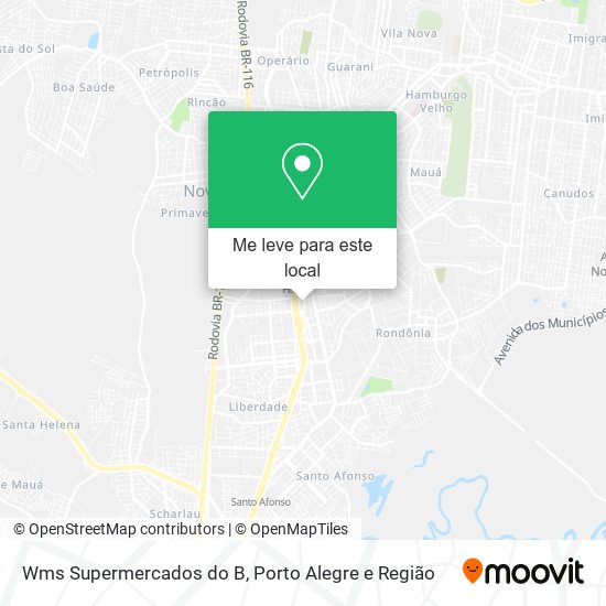 Wms Supermercados do B mapa