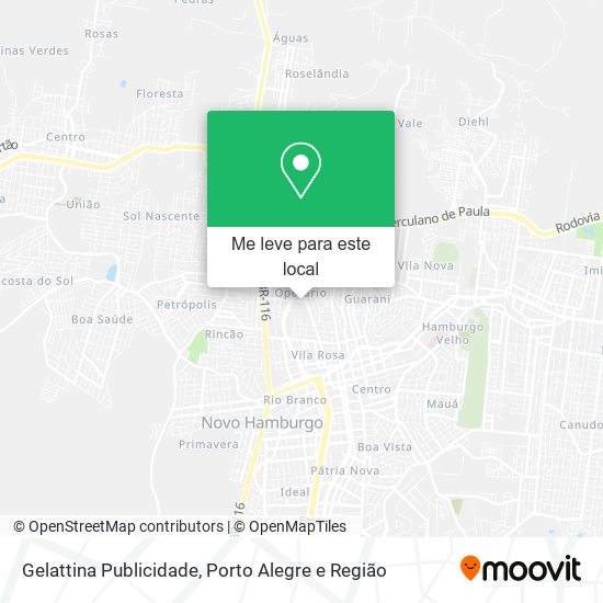 Gelattina Publicidade mapa