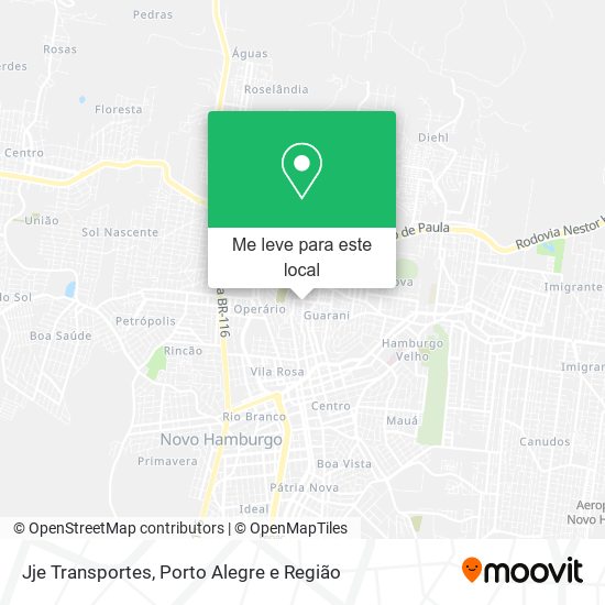 Jje Transportes mapa