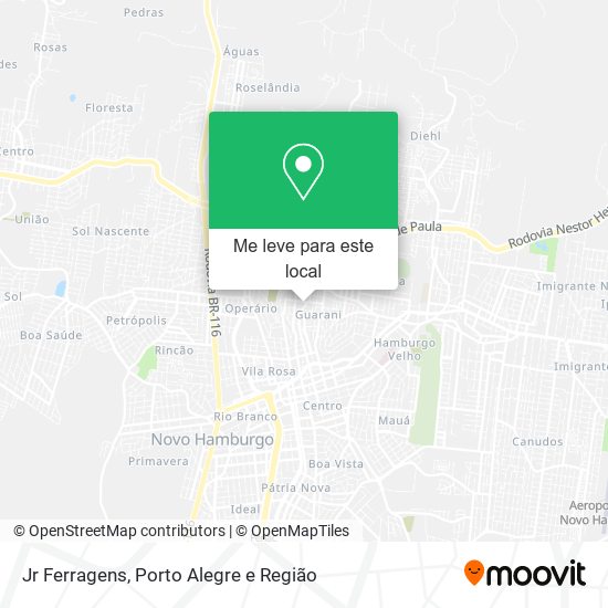 Jr Ferragens mapa