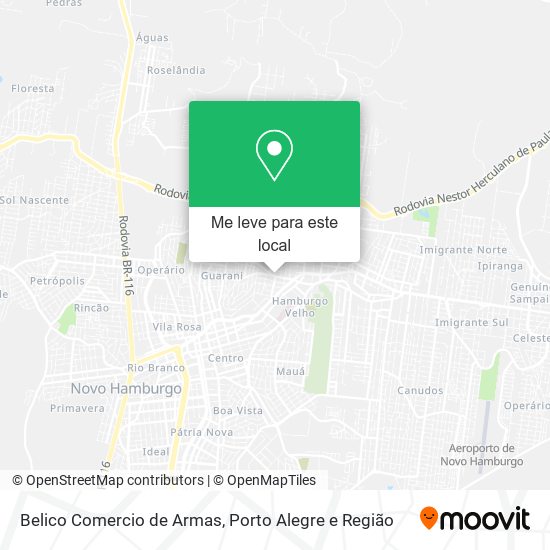 Belico Comercio de Armas mapa