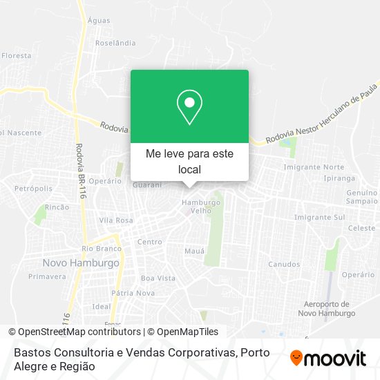 Bastos Consultoria e Vendas Corporativas mapa