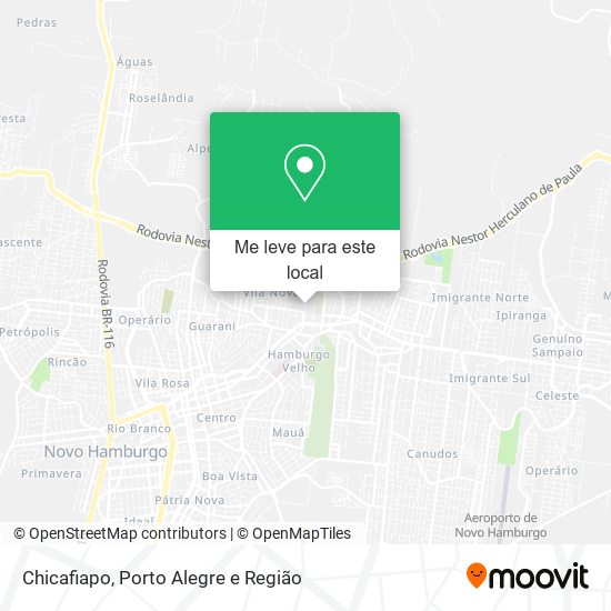 Chicafiapo mapa