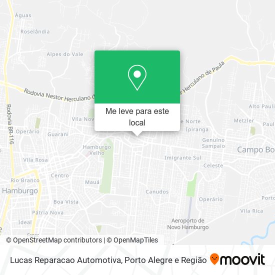 Lucas Reparacao Automotiva mapa