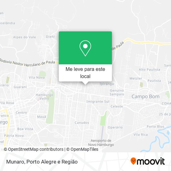 Munaro mapa