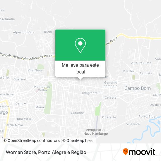 Woman Store mapa