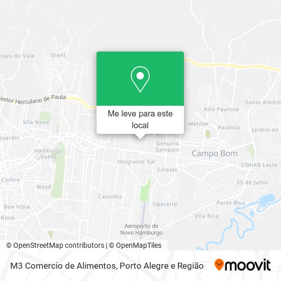 M3 Comercio de Alimentos mapa