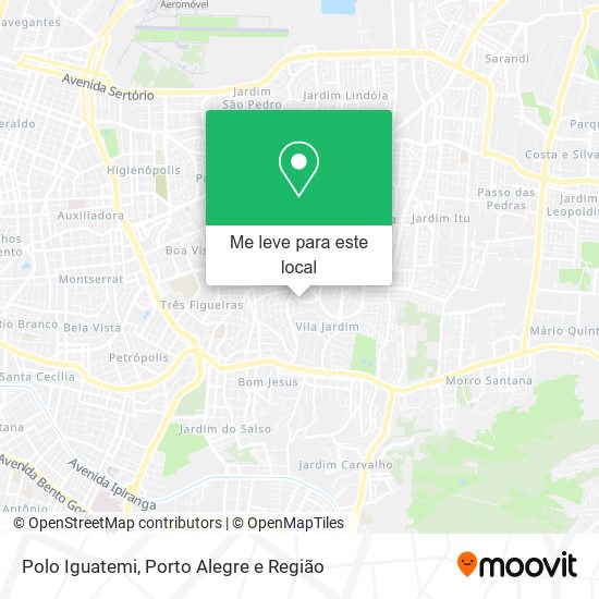 Polo Iguatemi mapa