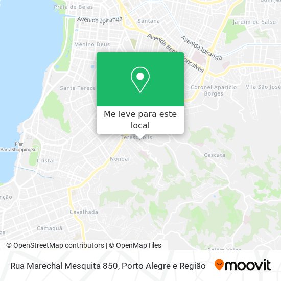 Rua Marechal Mesquita 850 mapa