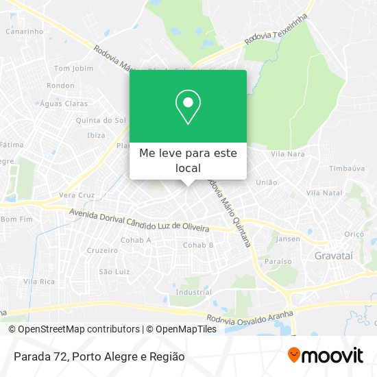 Parada 72 mapa