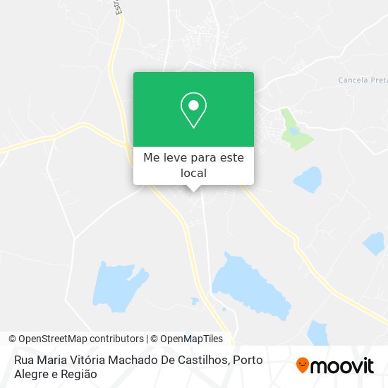 Rua Maria Vitória Machado De Castilhos mapa