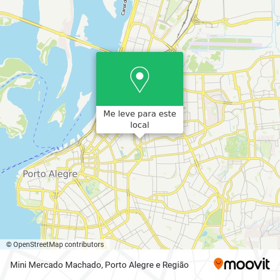 Mini Mercado Machado mapa