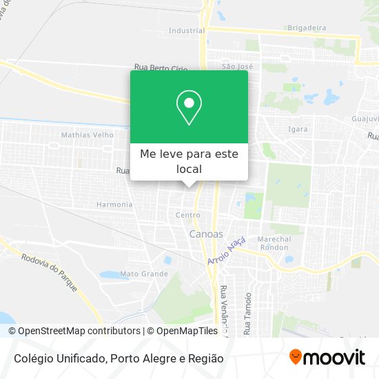 Colégio Unificado mapa
