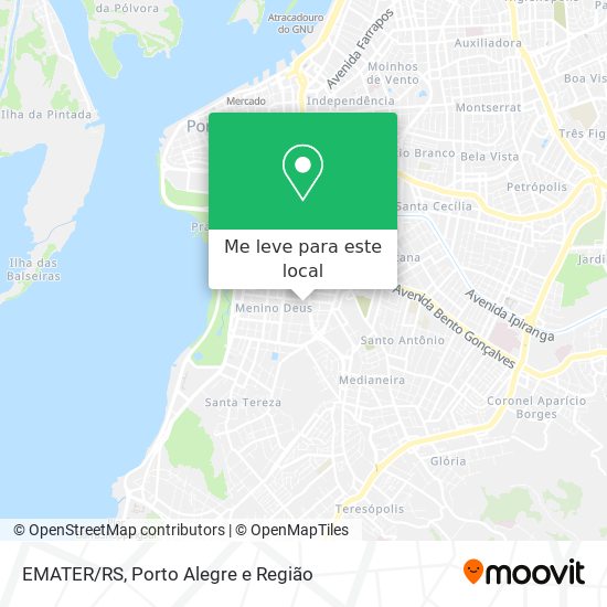 EMATER/RS mapa