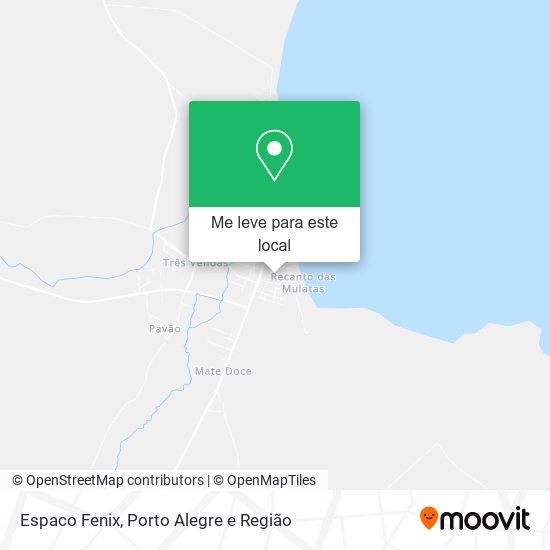 Espaco Fenix mapa