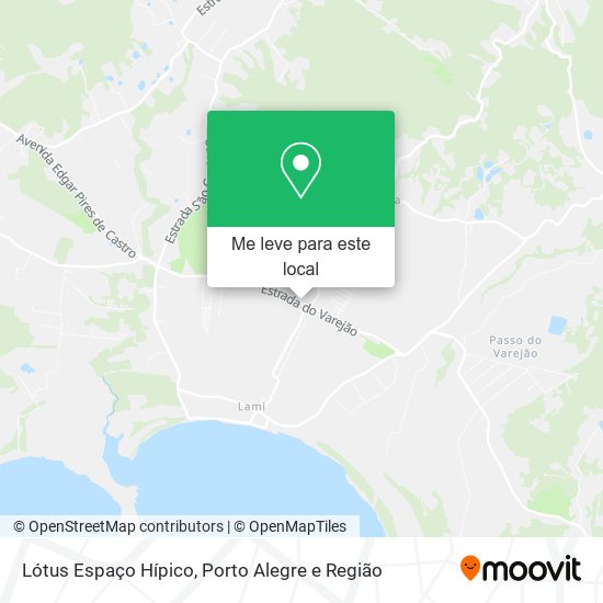 Lótus Espaço Hípico mapa